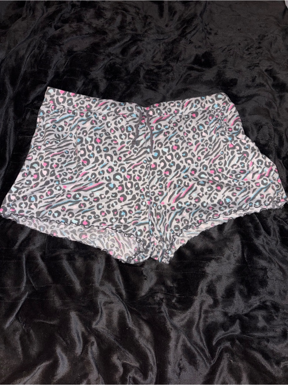 Animal Print Sleep Shorts